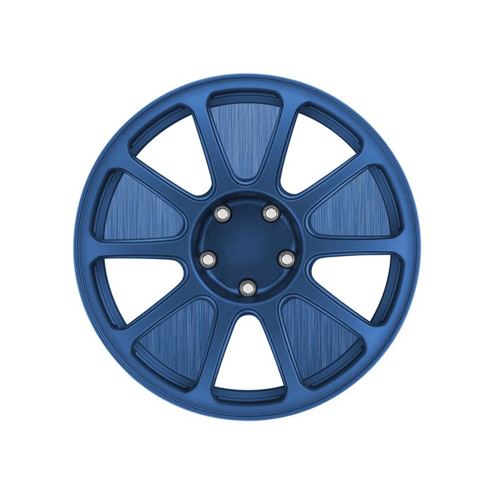 Alloy Rim Blue